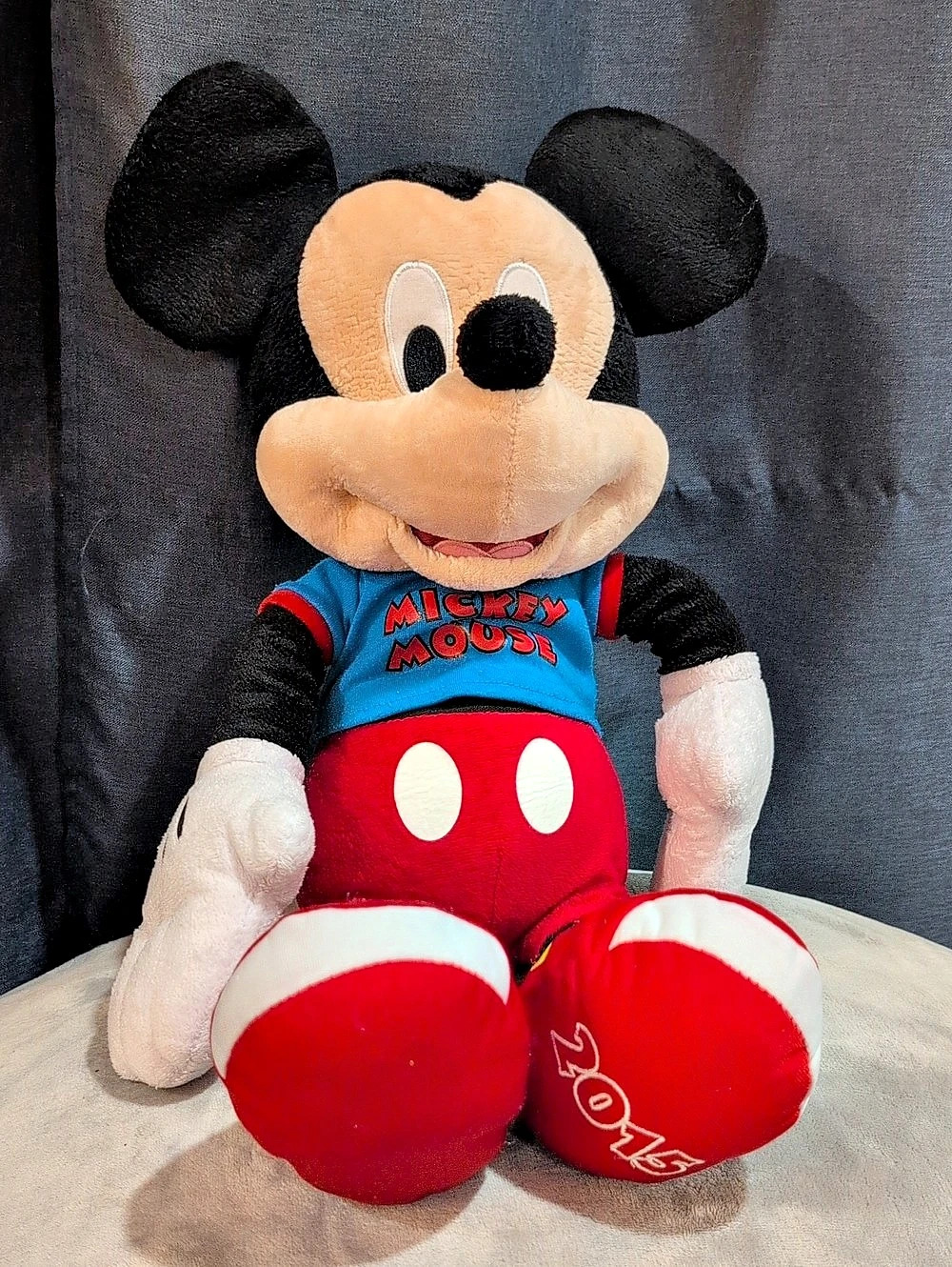 Disney Mickey Mouse plush Toy Red Black 2015